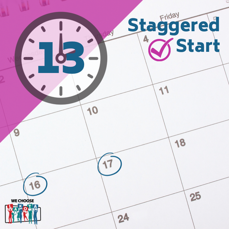 WE are off to a another staggered start this school year! With 1️⃣3️⃣ days to go, triple check your start date for today’s #LakotaBack2School countdown in our Back-to-School Hub: lakotaonline.com/back to school #WEareLakota #WEchooseLakota