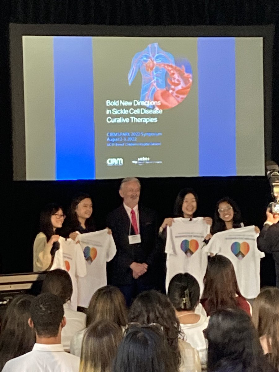 yggdrasil13751's tweet photo. Follow-up: Priyam won a @CIRMnews t-shirt for her excellent performance during the Q/A! #CIRMSPARKLAB https://t.co/jL41izwedr