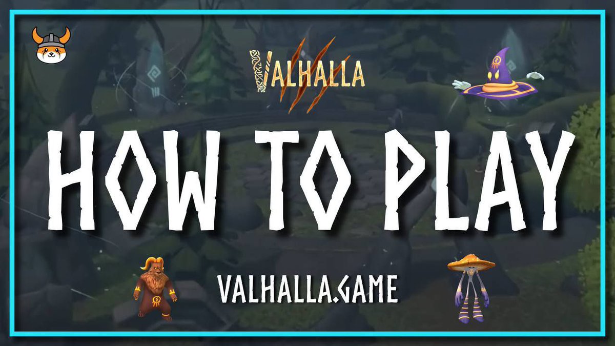 Wondering how to play #Valhalla?  ⚔️

💻 Watch the How-to Play video to get started: youtu.be/4S8rNkbiip8 

Then try out the Battle Arena Demo on the Optimistic Kovan Network here: 
🔸 Valhalla.game

#Floki #PlayToEarn #NFTs #Metaverse