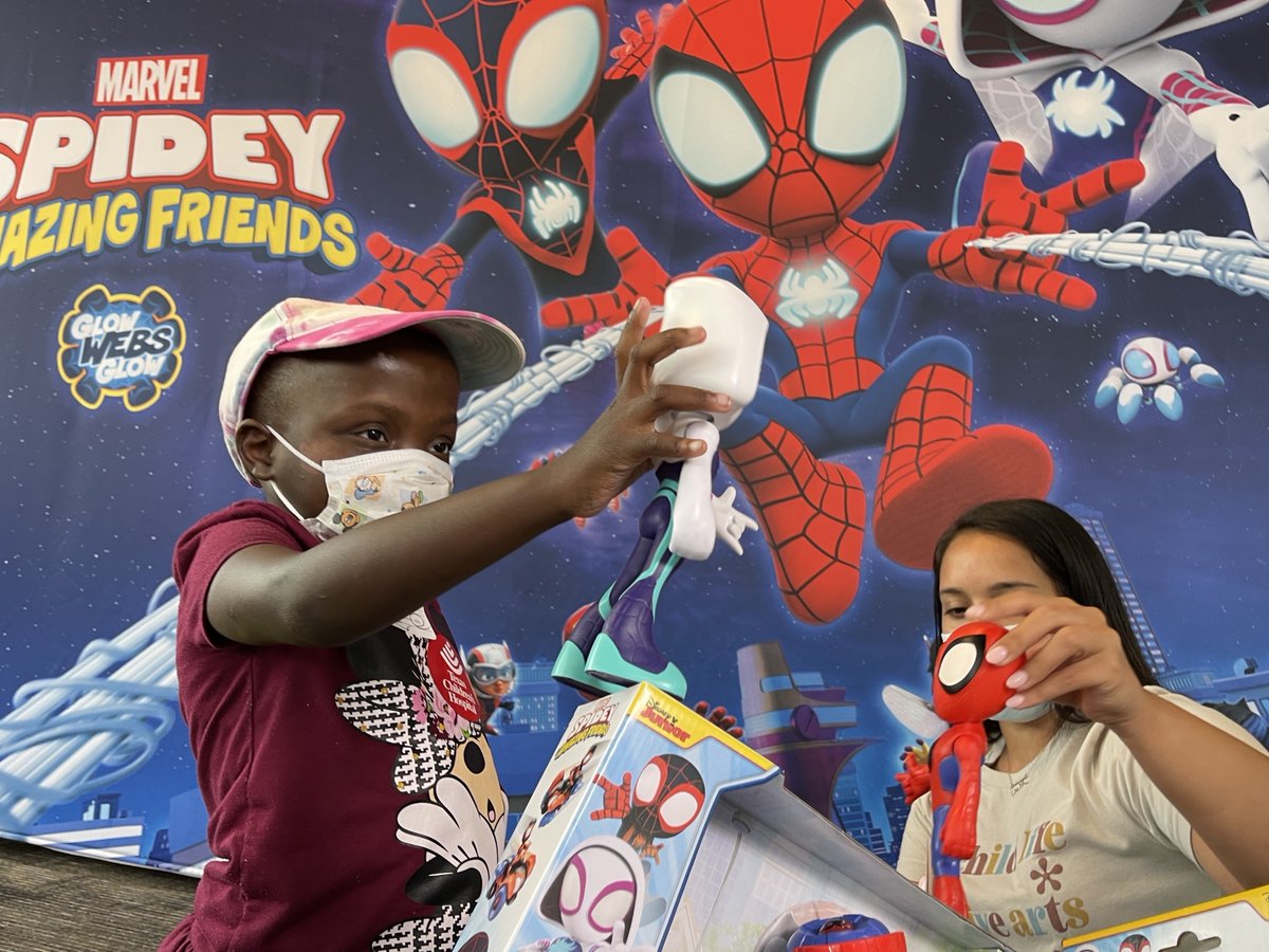 Disney CSR (@disneycsr) on Twitter photo Disney and <a href="/StarlightUS/">starlightUS</a> teamed up to celebrate the new season of "Marvel's Spidey and his Amazing Friends" with a special event at <a href="/TexasChildrens/">Texas Children's</a> for patients, kicking off the summer delivery of Marvel-themed books, games, and toys to the hospital: bit.ly/3OXGDUA Disney and <a href="/StarlightUS/">starlightUS</a> teamed up to celebrate the new season of "Marvel's Spidey and his Amazing Friends" with a special event at <a href="/TexasChildrens/">Texas Children's</a> for patients, kicking off the summer delivery of Marvel-themed books, games, and toys to the hospital: bit.ly/3OXGDUA