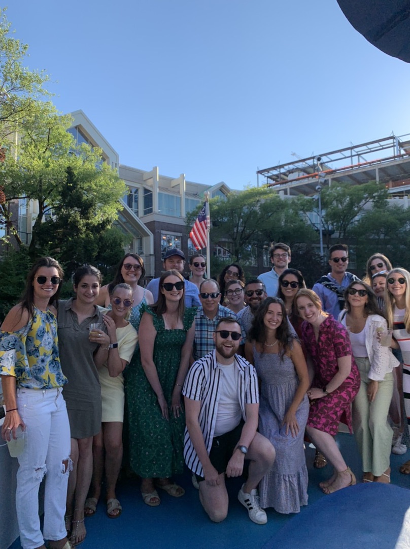teamlewisglobal's tweet photo. When our Boston &amp; Chicago teams get together, ship gets real! ⚓️ 
See them set sail on their recent office outings: https://t.co/Wx7KHfSBPG