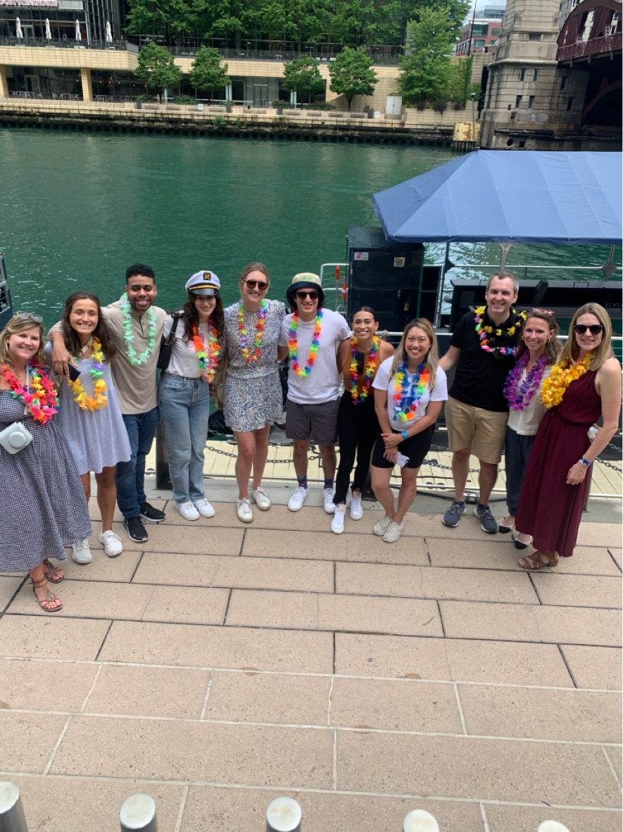 teamlewisglobal's tweet photo. When our Boston &amp; Chicago teams get together, ship gets real! ⚓️ 
See them set sail on their recent office outings: https://t.co/Wx7KHfSBPG