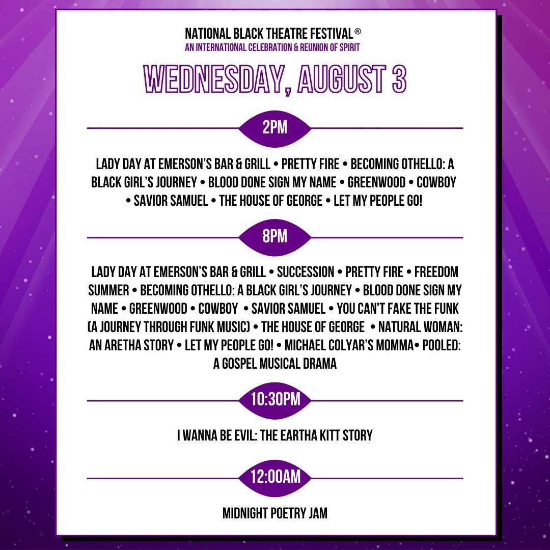 Performances at 8 p.m. are coming up! Share how you enjoyed the shows using #NBTF2022.