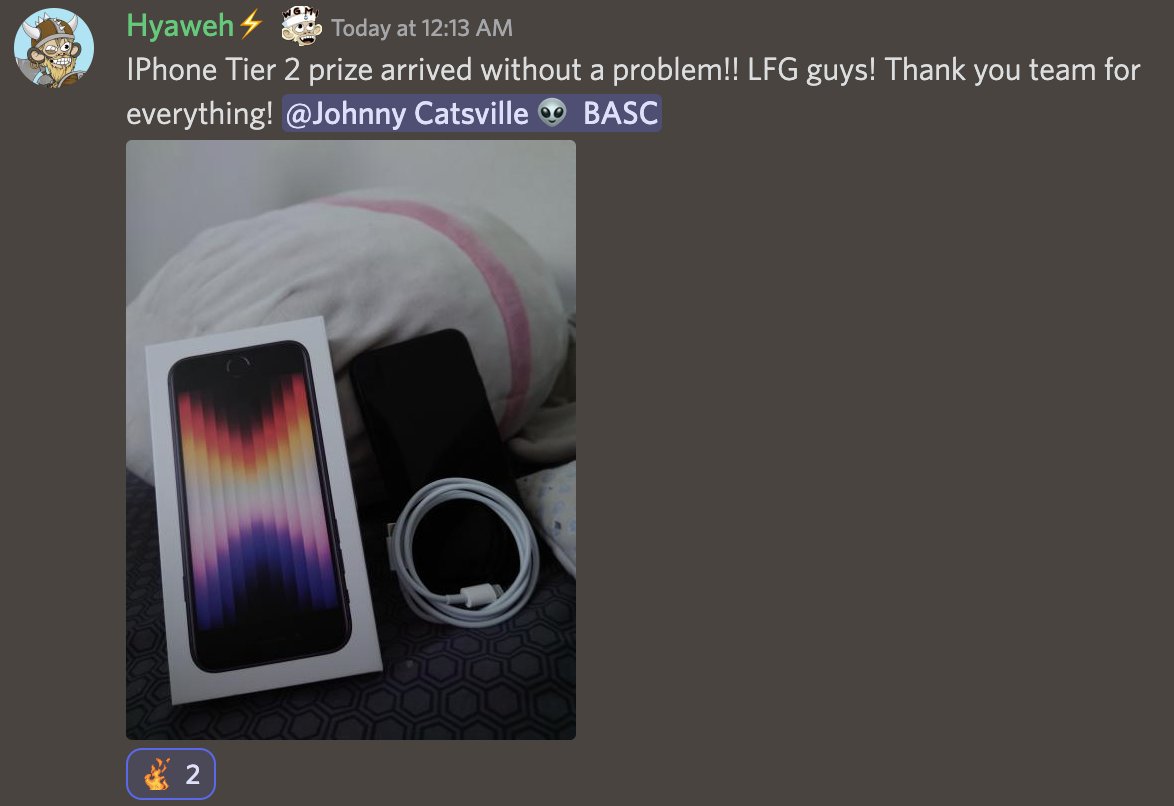 BasedApeSocial's tweet photo. Prizes keep rolling out to holders seamlessly 👀 @Hyaweh1 

https://t.co/zQ5y7ohRBj

Try it for yourself – spin w/ $DAB 👆

P.S. We have a huge UX update coming that will make spinning a lot faster, so keep an eye out! https://t.co/LlGwIve2tB