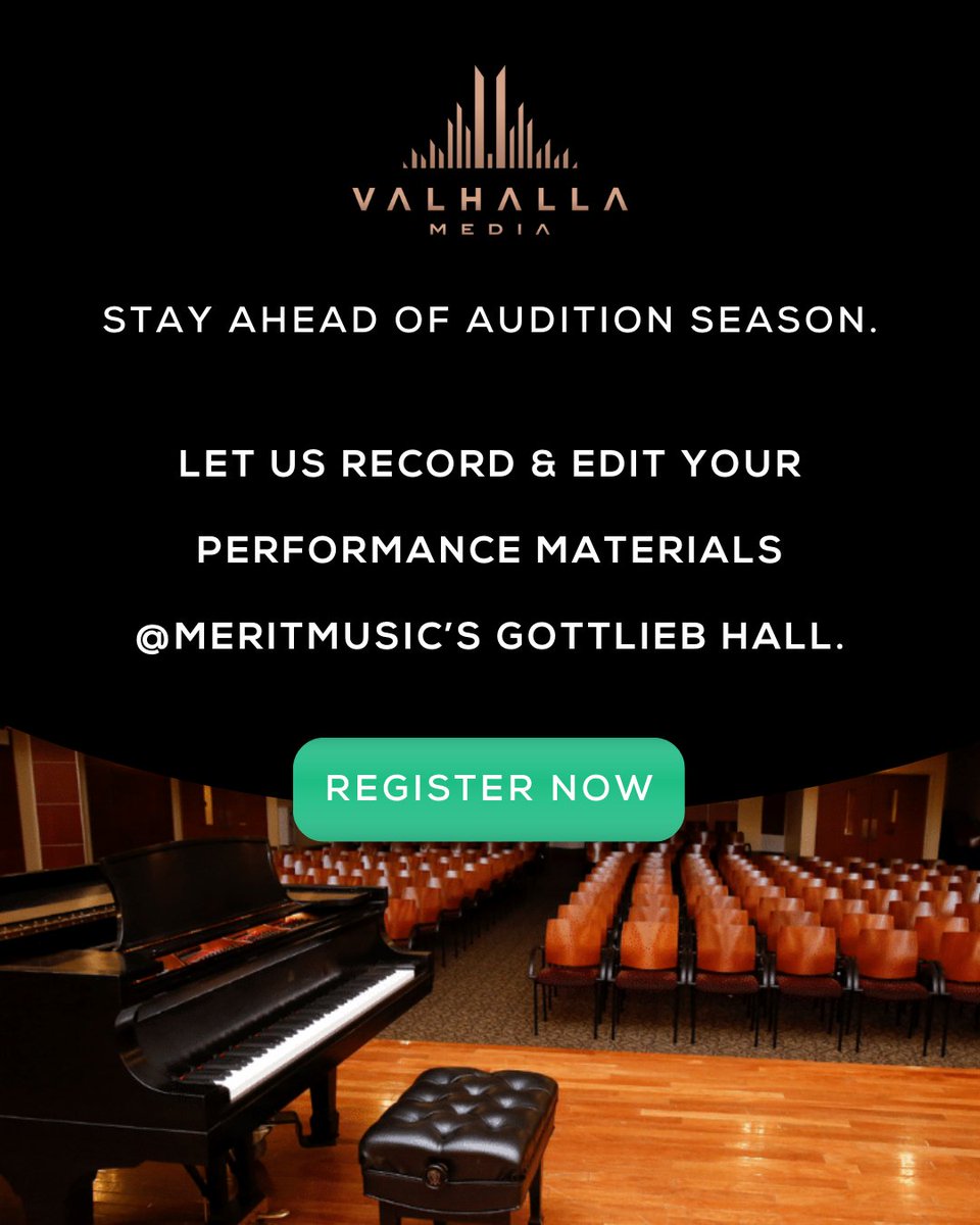 Beginning Friday, August 19th. Book your session at the #LinkInBio 🎶

Spread the word, share this post with Chicago artists! 

#Chicago #Opera #ChicagoArtist #ChicagoMusic #Recording #ValhallaMedia