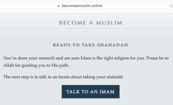 waseemsayed's tweet photo. So you want to BECOME A #MUSLIM.. here is an excellent place to start..BecomeAMuslim.online. Follow the FOUR STEPS. You have questions? Great. Ask away..When you are ready TALK TO AN IMAM.. God bless and WELCOME! https://t.co/TkT7LEVglp