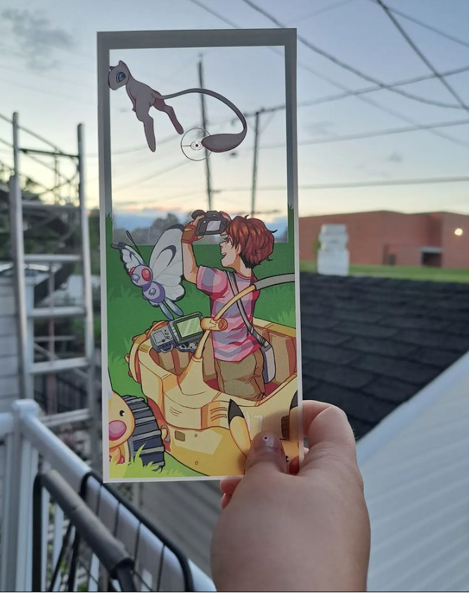 sind0han's tweet photo. hewwo i made this, it should've been a bookmark but i gave the wrong dimensions so now it's a VERY BIG bookmark, OR, a mini print 8) https://t.co/dEj9HTIKoh