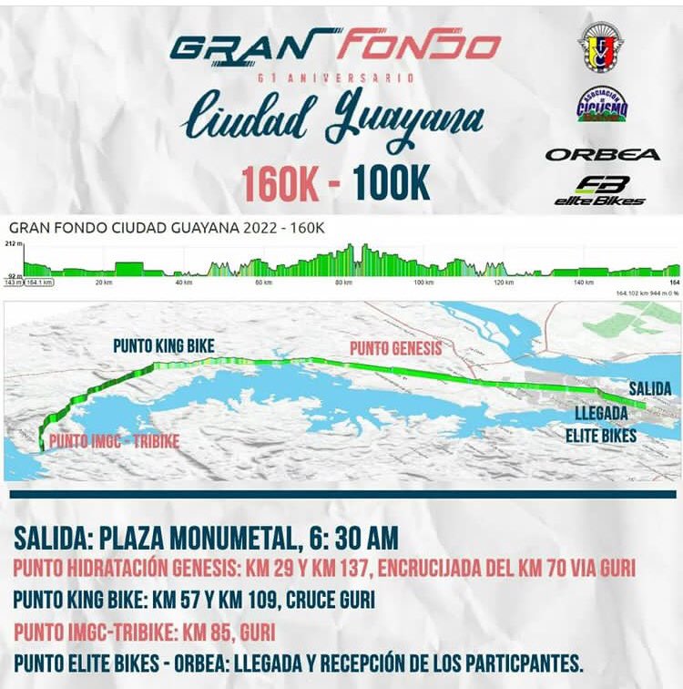 jeampoolnaima's tweet photo. Oficialmente Inscrito para el #GranFondoCiudadGuayana participaré en la distancia de 160 km en #BiciMTB #GFCG
Busco patrocinadores. Los patrocinadores serán mencionados con sus logos en todas mis redes sociales. Más detalles al privado. 🙏🏼 https://t.co/MtVCYcrQqG
