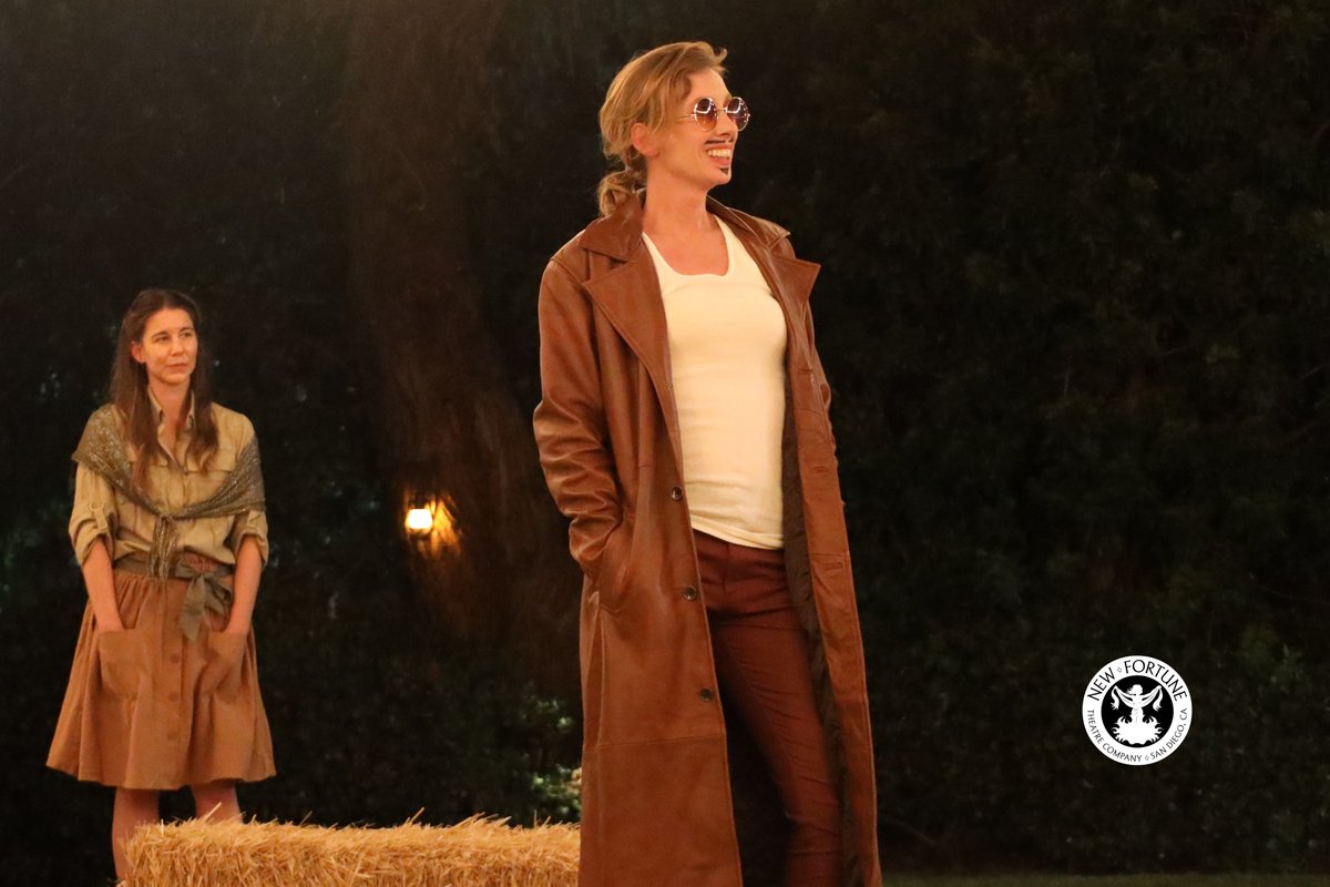 NewFortuneTC's tweet photo. First preview of As You Like It is tonight! Check out https://t.co/h5OmVEKyPH for tickets. Running thru Aug 28. Rachael VanWormer (Celia) and Amanda Schaar (Rosalind) are ready to rock! #alltheworldsastage #pointloma #sandiegotheatre #shakespeare #asyoulikeit https://t.co/JeGDV47HyX