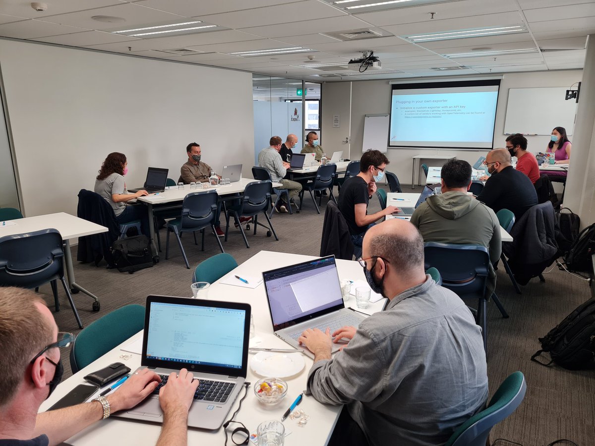 SuzanaMelo ๐ (@suzanamelojor) on Twitter photo Cloud-Native Observability with OpenTelemetry workshop with Liz Fong-Jonesย - Principal Developer Advocate at Honeycomb.io
<a href="/cloudnativego/">Cloud Native Summit</a>
<a href="/lizthegrey/">Liz Fong-Jones (ๆน็ฆฎ็) ๐ฆ</a>
#Cloud #CloudNative #Kubernetes #programming #SoftwareEngineering #softwaredevelopment Cloud-Native Observability with OpenTelemetry workshop with Liz Fong-Jonesย - Principal Developer Advocate at Honeycomb.io
<a href="/cloudnativego/">Cloud Native Summit</a>
<a href="/lizthegrey/">Liz Fong-Jones (ๆน็ฆฎ็) ๐ฆ</a>
#Cloud #CloudNative #Kubernetes #programming #SoftwareEngineering #softwaredevelopment