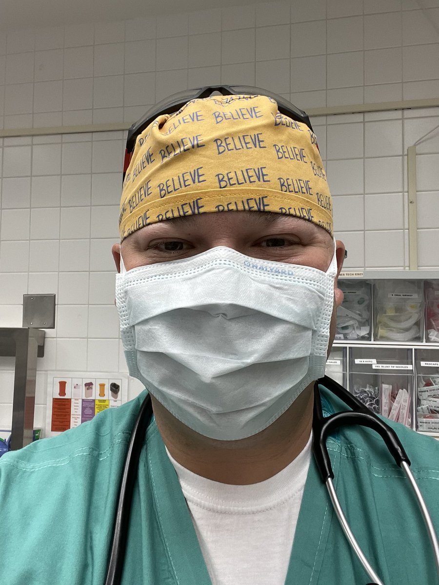 DocCook91's tweet image. A little @TedLasso for positive vibes on my first day in the OR at my new job. I BELIEVE it’s going to be good.

Didn’t move to London for this, just Colorado.