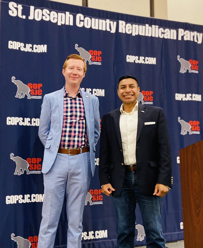 Sidonia and I are saddened to hear the news of the passing of our friend Zach Potts. Zach was a leader in the Republican Party, as Chairman of the St. Joseph County Republican Party and the Chairman of the 2nd Congressional District.