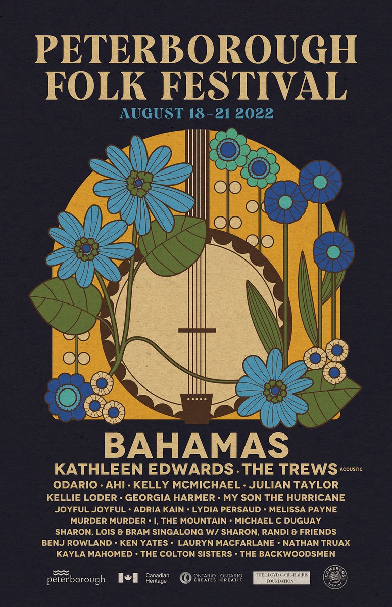 .<a href="/PtboFolkFest/">Peterborough Folk Festival</a> reveals full performer lineup for free festival on Aug 20 &amp; 21 at Nicholls Oval Park in #Ptbo. Newly announced performers include <a href="/lydiapersaud/">Lydia Persaud</a>, <a href="/Ken_Yates/">Ken Yates</a>, The Backwoodsmen, <a href="/BenjRowland/">Benj Rowland</a> &amp; Melissa Payne - kawarthanow.com/2022/08/03/pet…