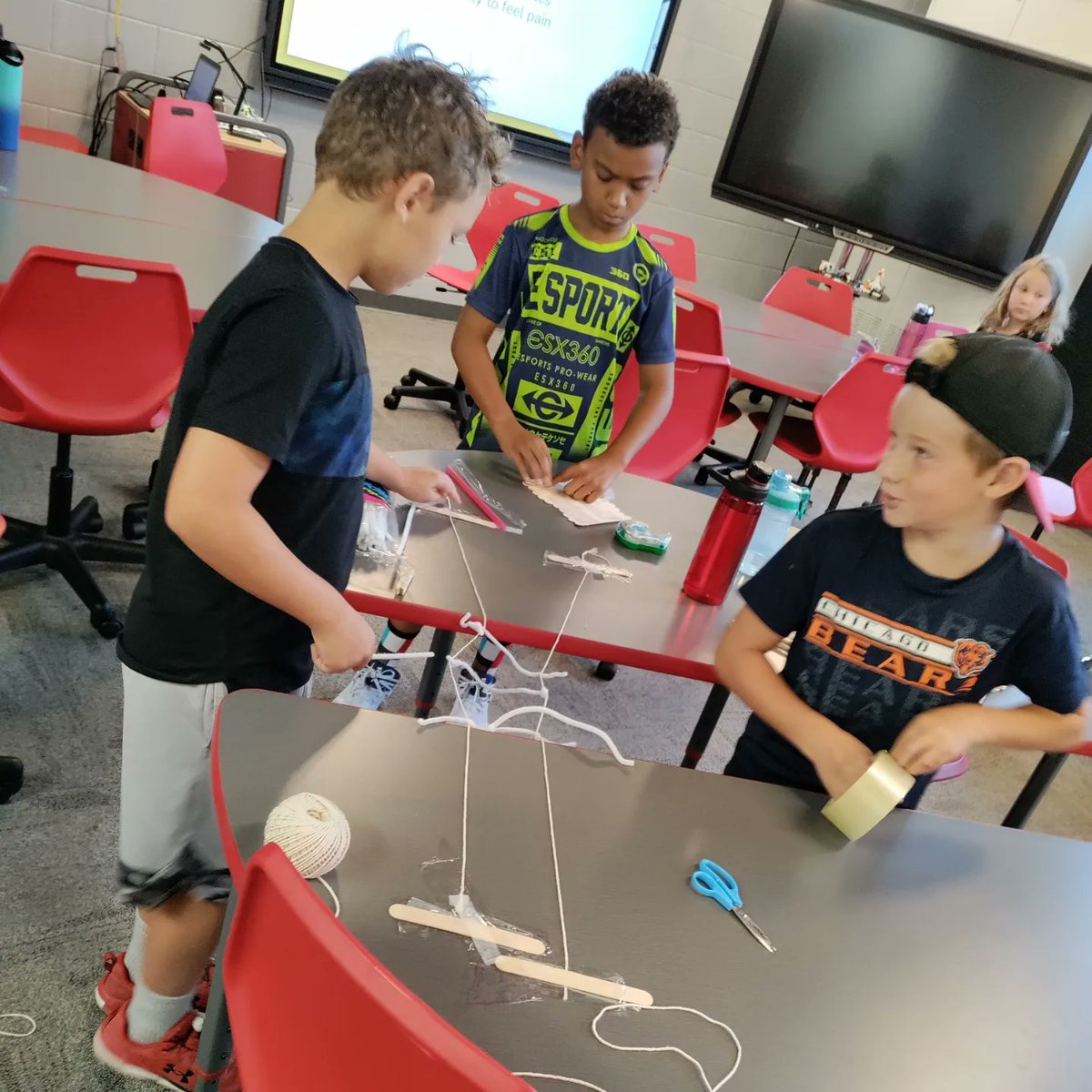 ChallengerStaff's tweet photo. Check out our campers from Super Hero camp!
We designed our own super heroes! We worked with some tech sidekicks, tested our strength by building bridges, ran a super speed agility course, and tested our camouflage (invisibility) skills! Can you find our heroes' hidden objects? https://t.co/o5rKGh0zCr