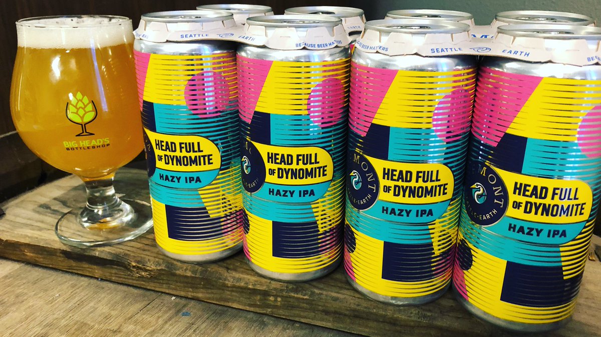 SulaBigHead1's tweet photo. #citra #talus #idaho7 #hbc586 #hops Head Full of Dynomite Hazy IPA v.39 from @fremontbrewing is in the coolers π» #missoula #beerstore #bottleshop #montana #headfull #dynomite #neipa #hazy #beerstagram #cryo #missoulamontana #missouladrinks #montanadrinks #beer #beers #love https://t.co/z0vOJ5LkhX