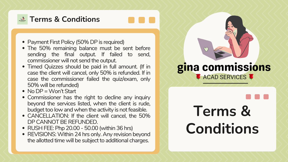 OPEN | Gina Commissions tweet media