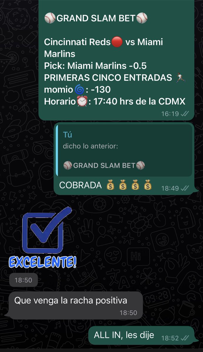 ElTioRich7's tweet photo. Hemos vuelto y con un pick ALL IN, mis clientes confiaron en mi, doblaron su bank sin despeinarse y HÁGANLE COMO QUIERAN… mañana iremos por más https://t.co/We1Acg2lgu