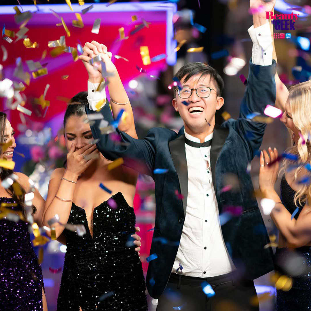 BATG's tweet image. Let's hear it one more time for the winners of Beauty and the Geek 2022! 🎉 #BATG