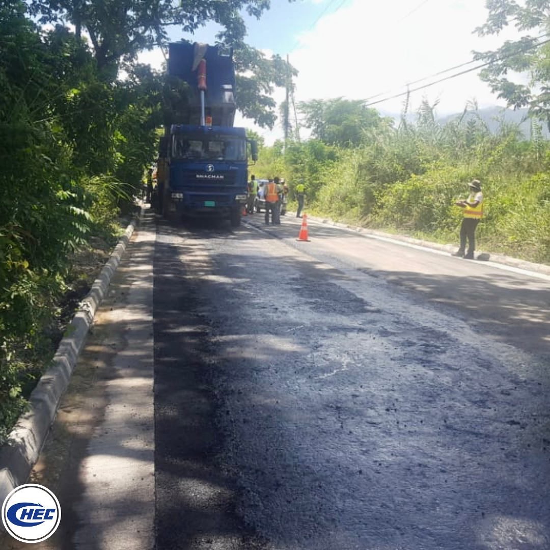 CHECJamaica's tweet photo. Paving is also in progress between Font Hill and Georgia in St. Thomas as part of SCHIP Part B (IV).
πSCHIP Part B (IV) Morant Bay Round About to Cedar Valley
#CHECJamaica #CHECatWork #WorkInProgress #SCHIP https://t.co/7IGVTw9Vwm