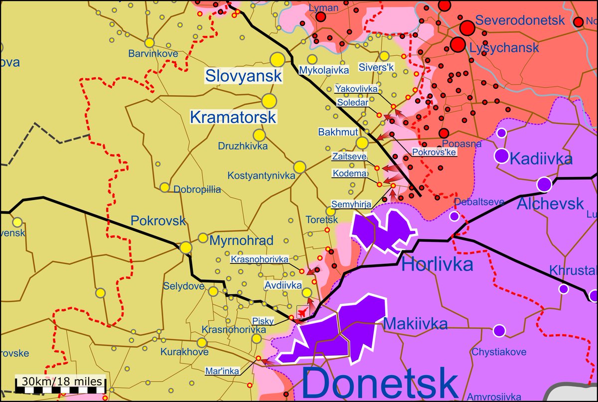 Армия рф не может достигнуть успеха около границы Донецкой и Луганской областей Украины - Генштаб