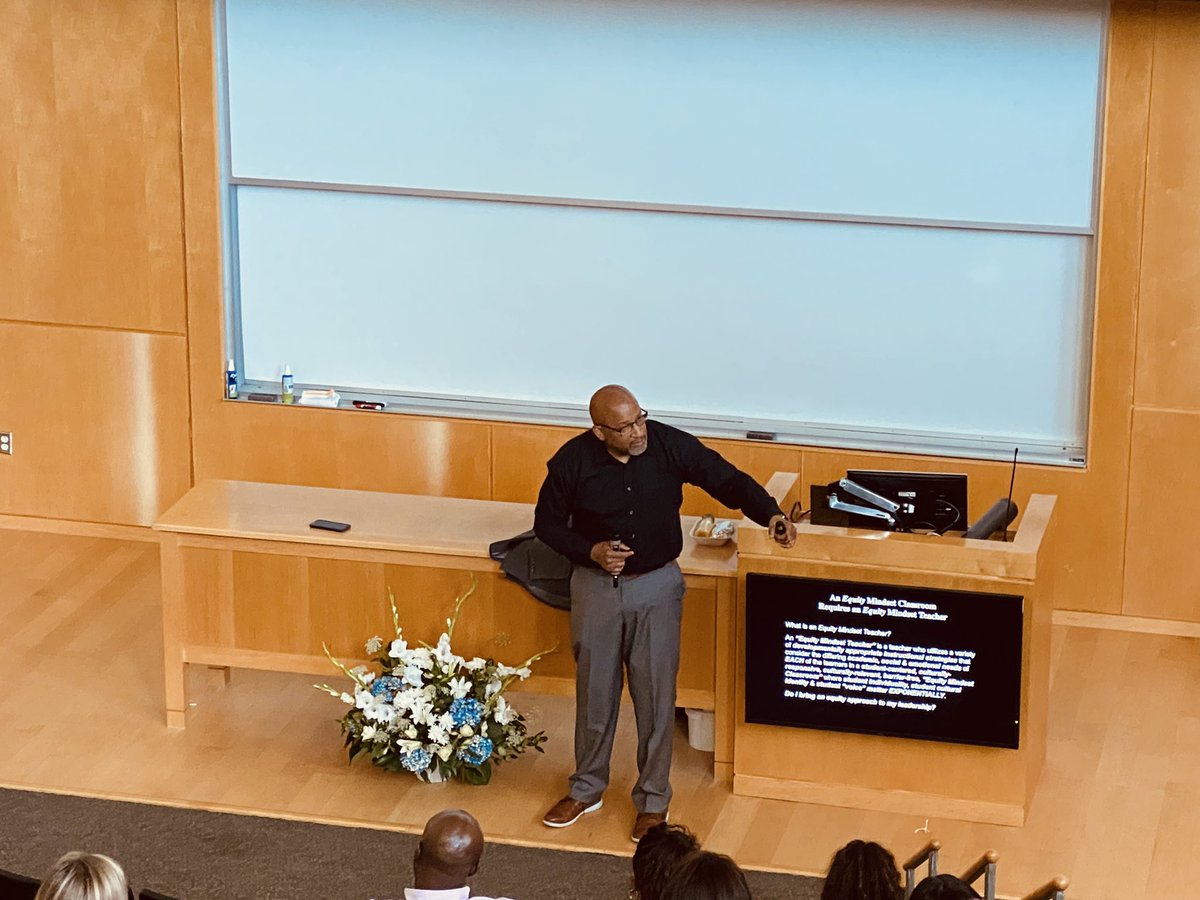 What an engaging, impactful, and moving presentation today @RIASPLeads!
Thank you, Principal Baruti Kafele, for inspiring all of us! #RIASP22 <a href="/PrincipalKafele/">Principal Kafele</a> <a href="/RIDeptEd/">Rhode Island Department of Education (RIDE)</a> <a href="/SmithfieldSchls/">Smithfield Schools</a>