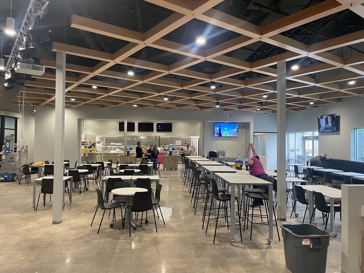 The glow up is real. We’re almost ready to open our 1st phase of our center remodel. The Okie Way Cafe will be one of the first centers to offer full mobile ordering for our employees to pickup when they are ready to eat! Checkout what it looked like before..👀 #405Unified