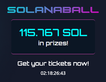 BiteClubSOL's tweet photo. The countdown begins to the next #Solanaball draw

Do you have your tickets yet?

Stop by and play some RPS and some Dice, Our new community coinflip is almost here too, where will you be on the leaderboard?

Now is the time of the Mastrechip #NFT 

#SOL

https://t.co/yUcgilqKBS https://t.co/8iVCfhrTVr