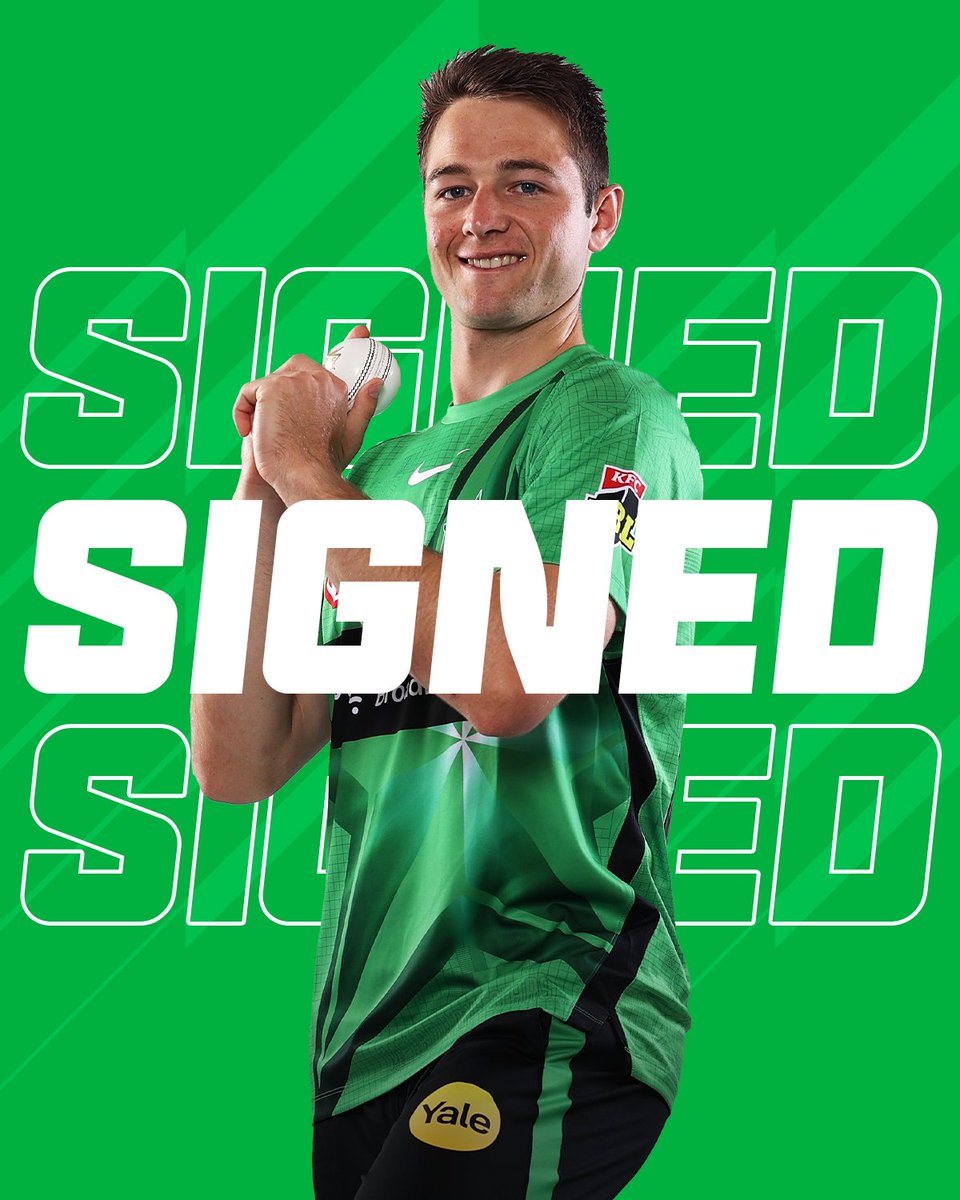 Brody Couch gets comfy at the @StarsBBL! 🛋 The leading wicket-taker for the Stars in BBL|11 commits to a two-season deal ✍️ #BBL12