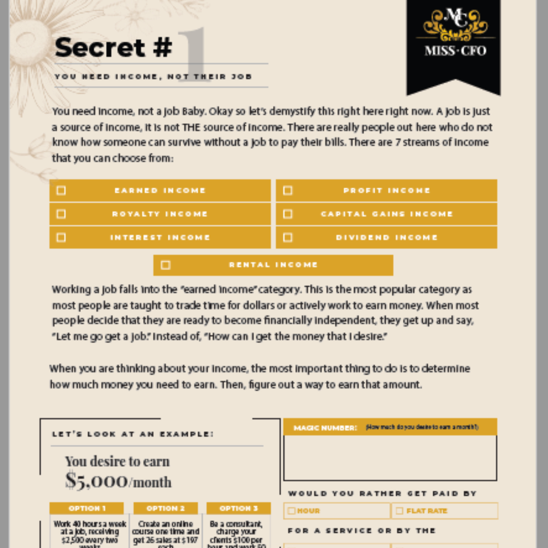 MissCFO1's tweet photo. Sis, why do you keep making life more difficult? 

Real talk, we don't have any more time for that. It's soft life vibes or it's nothing. There is some work that you need to do to get there. 

Lucky for you, the 5 Secrets E-book is a great resource to help you to map out the path https://t.co/dqkjyT8bxO