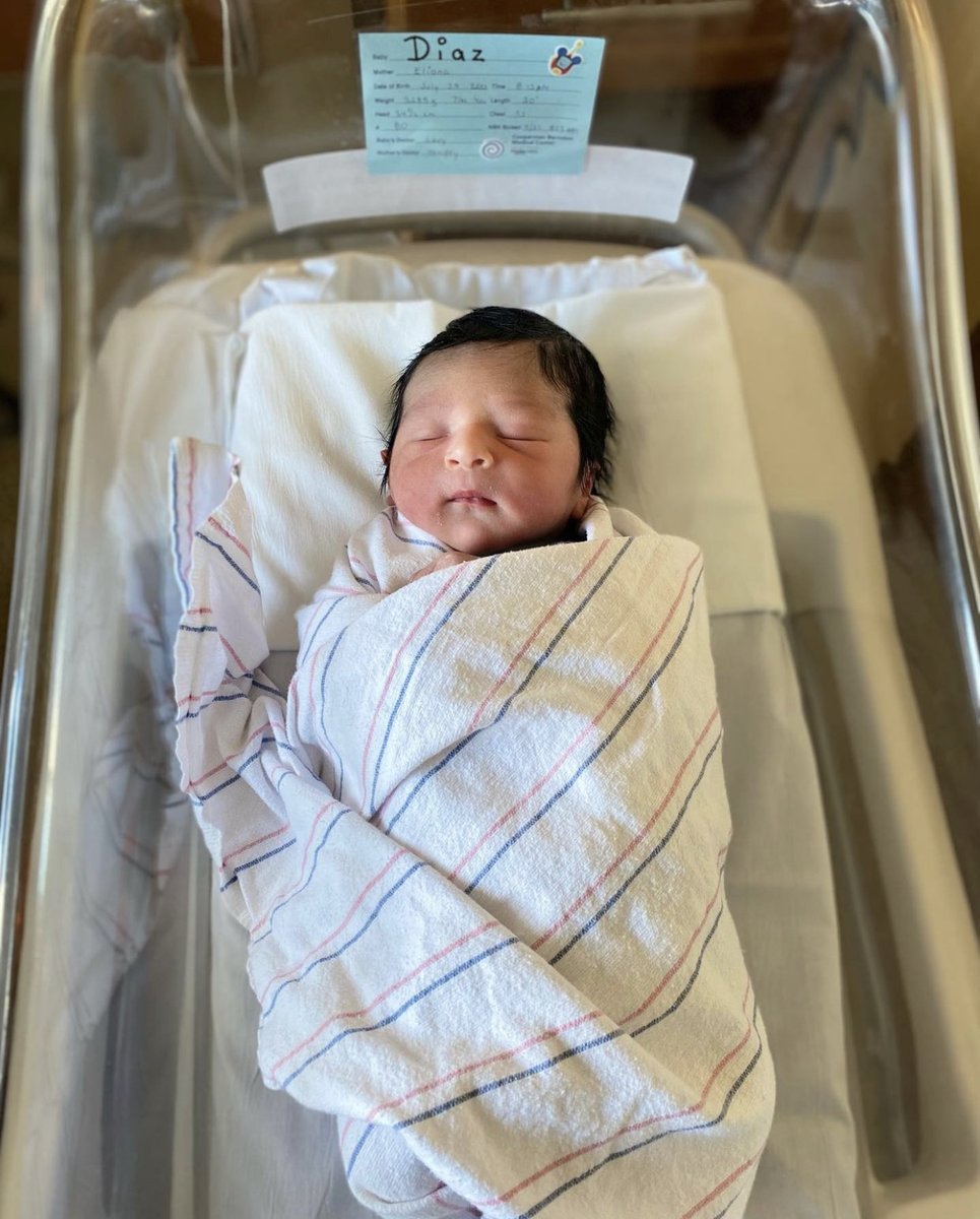 OptionsRehab's tweet photo. Well here he is folks!
We would like to give a warm welcome to the arrival of:
Luciano Daniel Diaz 
Born July 29th, 2022 at 8:19 pm.  We are happy to announce mom and baby are both healthy and big sister Delilah is very happy!
Congrats to Danny &amp; Eliana Diaz.!  Many Blessings! https://t.co/cC90BUoDZM