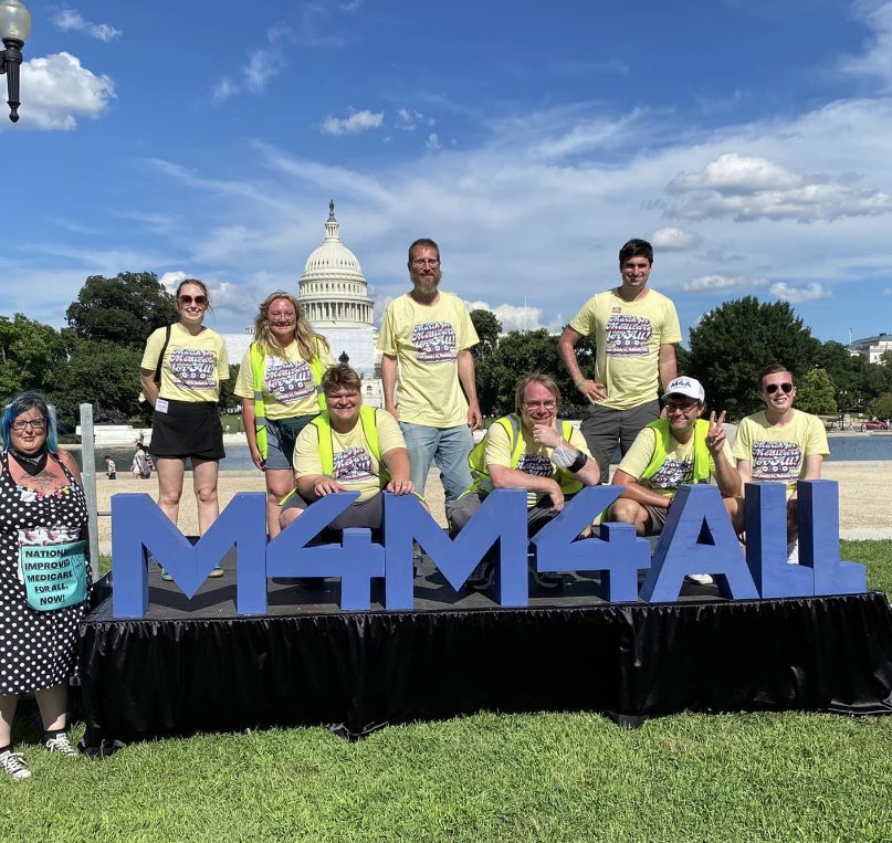 SavageJoyMarie1's tweet image. DAY 4/ March + Rally in front of Capitol
16 speakers, consisting of disabled people, healthcare workers, activists, scholars + more