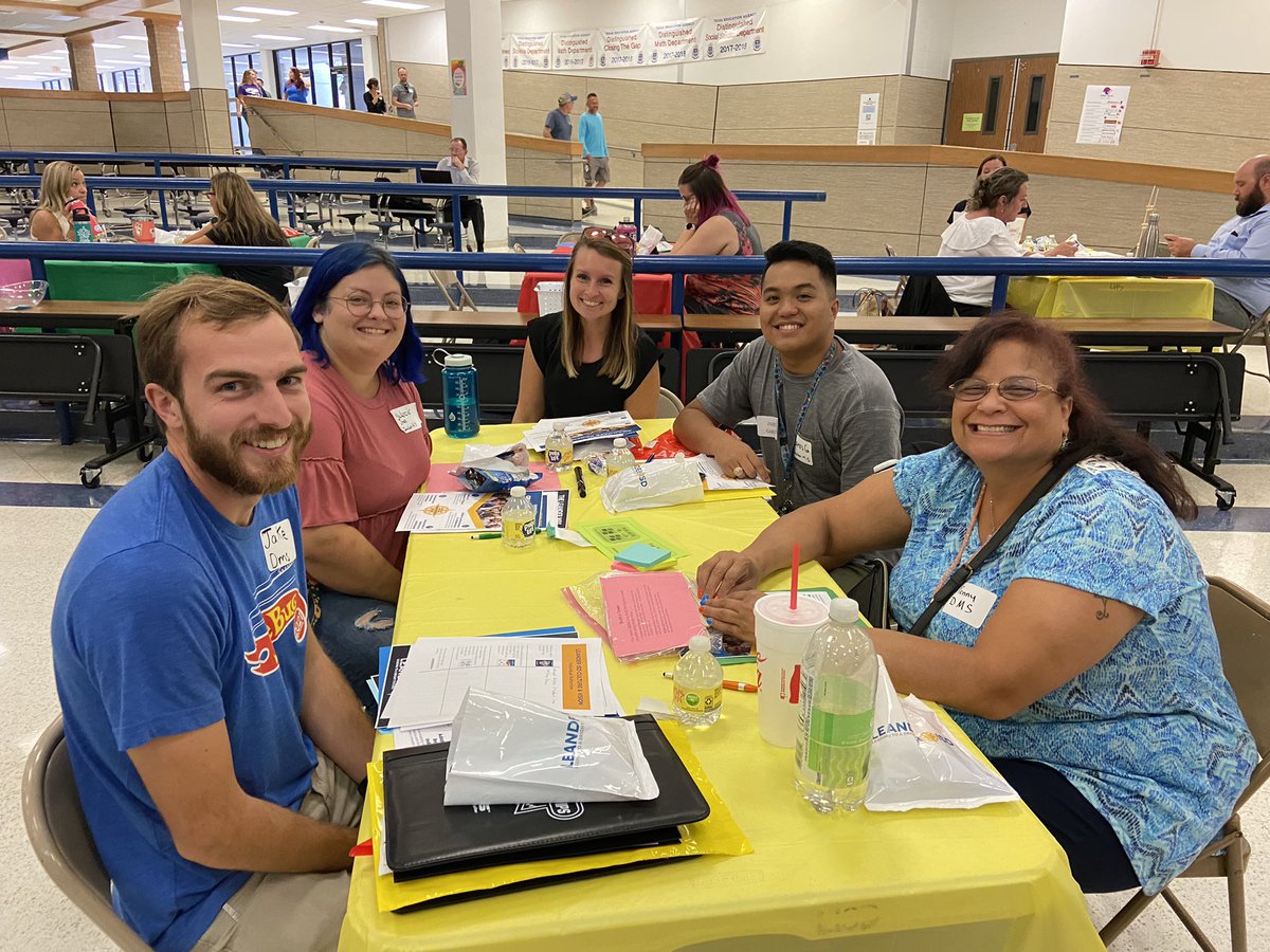 jan_masterson's tweet photo. My favorite day of the year! It’s Culture Day in #1LISD as we welcome our new educators 🎉 https://t.co/tlMjWvs09w