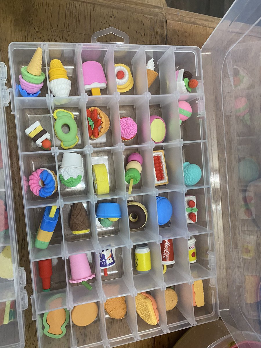 mrsabbyher's tweet photo. New desk pets are anxiously awaiting adoption day! My awesome team made this recommendation. 
I’d only seen the tiny ones…who knew they could be this cute! A fun addition to my positive behavior system 😍 https://t.co/wUvJJHuZQH