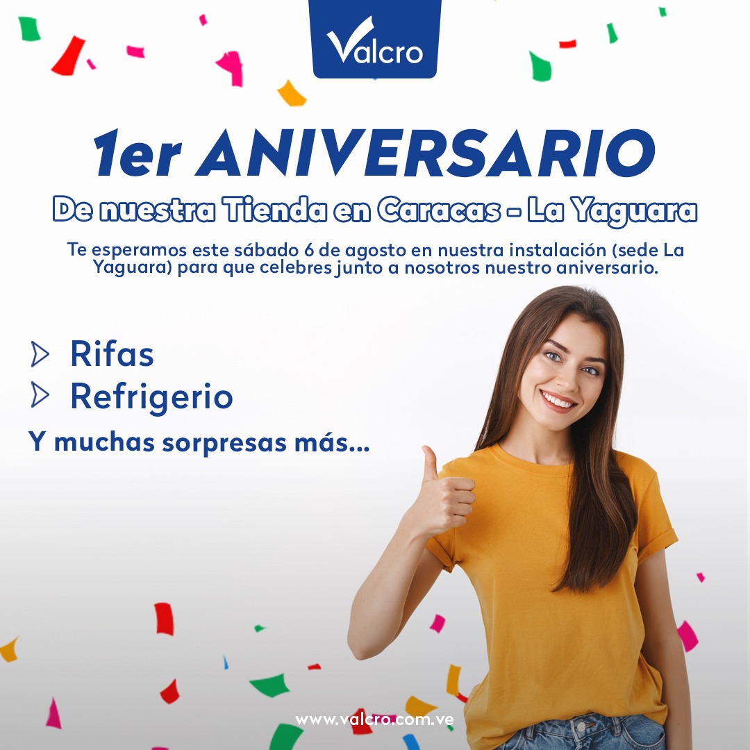 Tiendas Valcro on Twitter "📍 Te esperamos este 𝗦á𝗯𝗮𝗱𝗼 𝟲 𝗱𝗲 𝗮𝗴𝗼𝘀𝘁𝗼 en