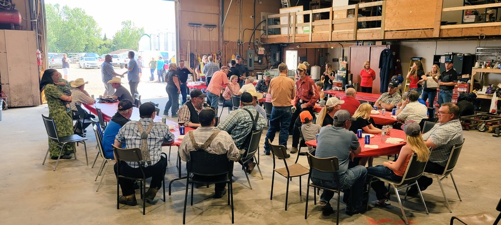 Great day at CAC Innisfail for thank a farmer bbq luncheon.  Thanks to all the farmers for your hard work and providing for all our needs in this great country <a href="/AgGrowthIntl/">AGI</a> <a href="/CACoopAgro/">Central Alberta Co-op Agro</a> #grainvac