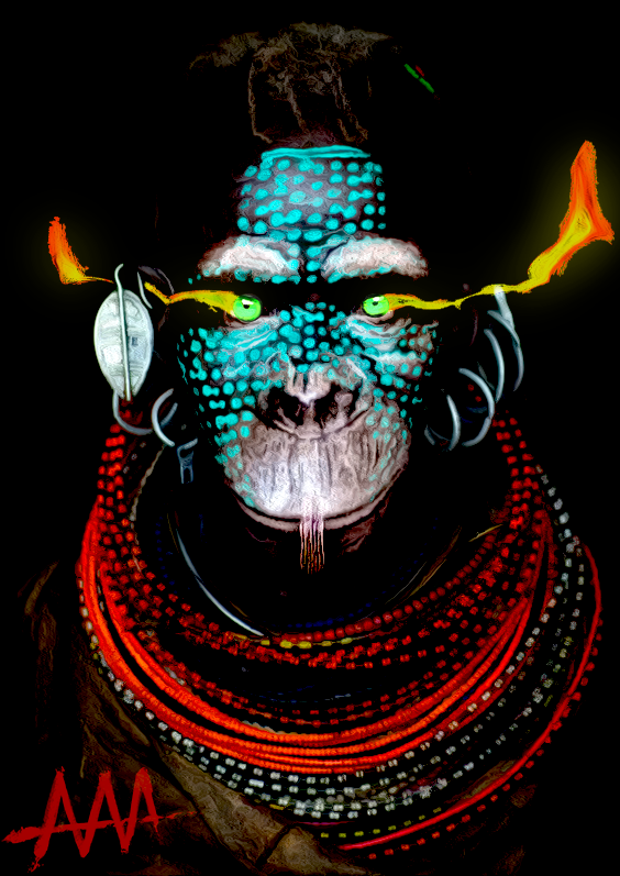 B Ξ T A M A X (Richard) (@sh_braveheart) on Twitter photo Tomorrow is the day "BEHEMOTH" is introduced to the <a href="/angryapearmy/">Angry Ape Army</a> family and the world. <a href="/Jparkedart/">Jparkedart</a> @kernazo @joonahnart are on a mission that a shaman can only walk down.... Wake up #NFTCommunity #AAA #Web3Gaming Tomorrow is the day "BEHEMOTH" is introduced to the <a href="/angryapearmy/">Angry Ape Army</a> family and the world. <a href="/Jparkedart/">Jparkedart</a> @kernazo @joonahnart are on a mission that a shaman can only walk down.... Wake up #NFTCommunity #AAA #Web3Gaming