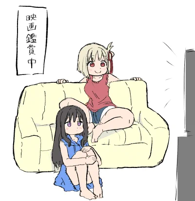 数日後、別の意味でたきなに食べられる千束であった。
めでたし!
ちさたき(たきちさ! 