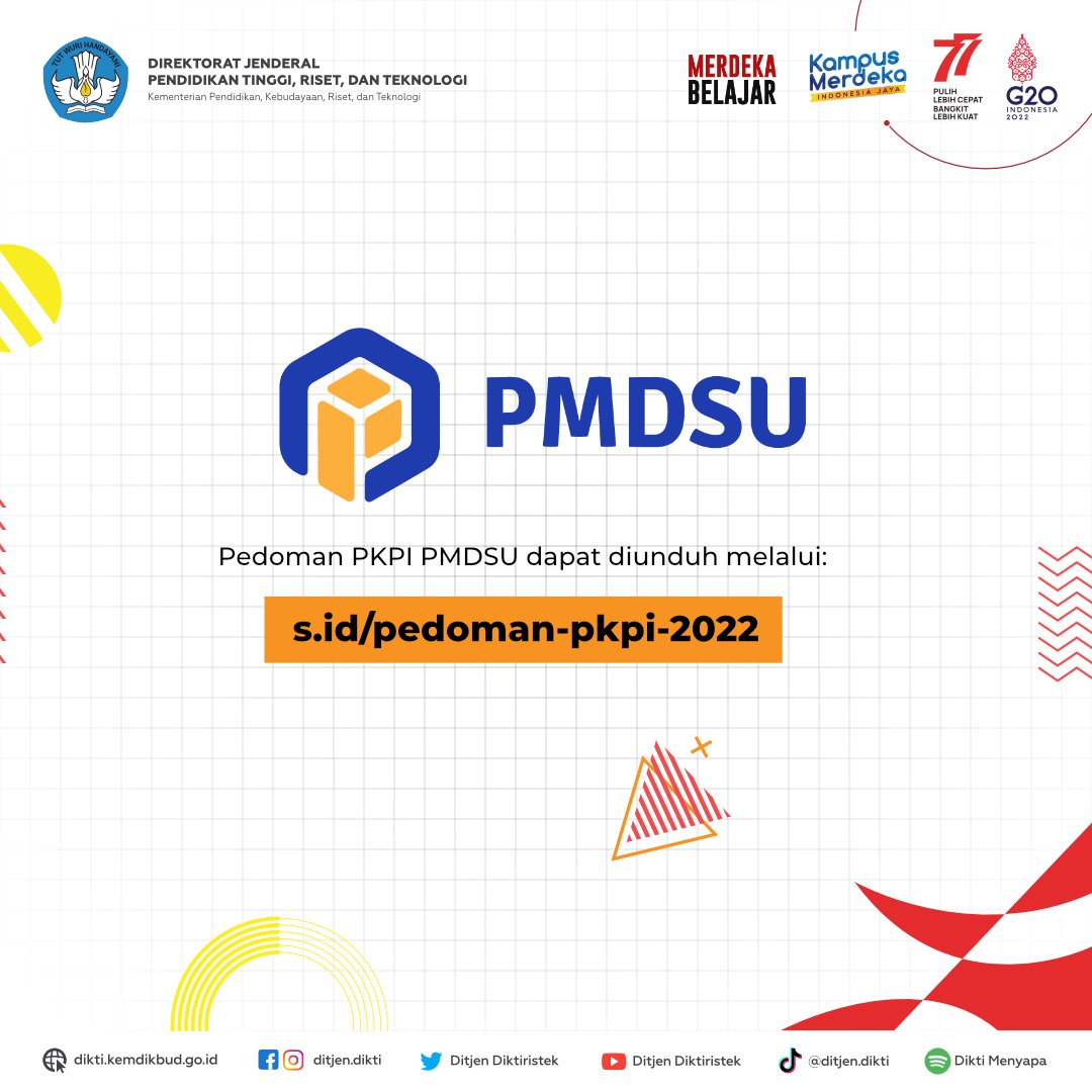 Halo #InsanDikti,

Direktorat Sumber Daya, Ditjen Diktiristek kembali membuka kesempatan bagi penerima beasiswa Pendidikan Magister menuju Doktor untuk Sarjana Unggul batch V untuk mengikuti Program Beasiswa Peningkatan Kualitas Publikasi Internasional (PKPI).

 <a href="/PMDSU_official/">PMDSU_Official</a>