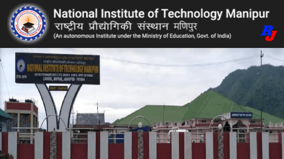 Regular Faculty Positions in NIT Manipur, India