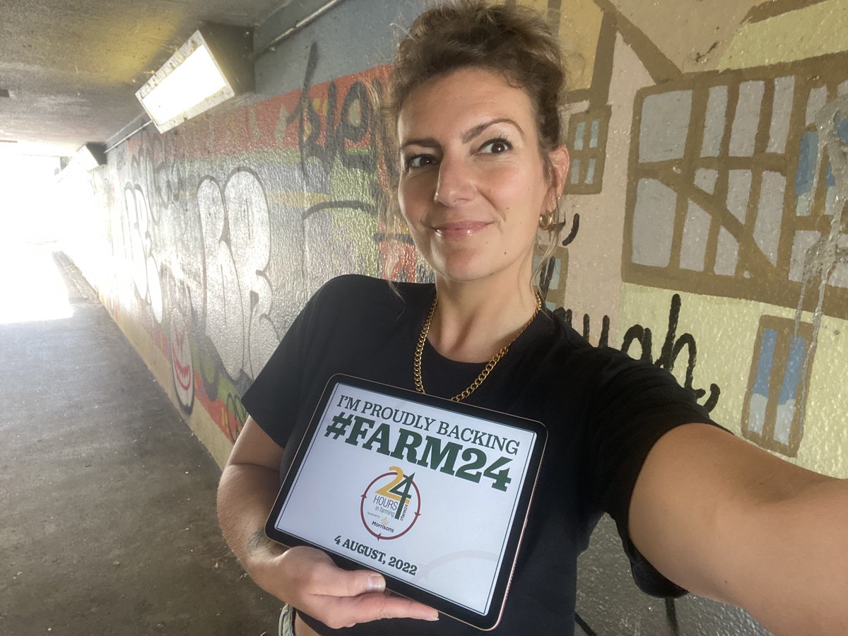 Today is the day... #Farm24 day!

Our small but mighty team of three works hard to get farming voices heard in urban areas through urban media.

So we felt it was only right to show our support for 24 hours of farming in the towns where we live! 🏙️🚜🫶🏼
<a href="/FarmersGuardian/">Farmers Guardian</a> <a href="/Morrisons/">Morrisons</a>