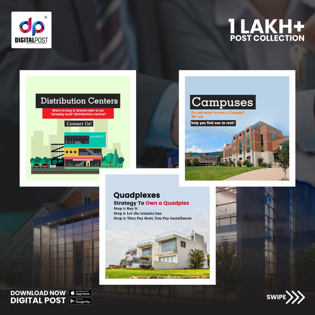 DigitalPostApp's tweet image. WANT TO GROW YOUR REAL-ESTATE BUSINESS
EXPLORE READY PRAMOTIONAL DESIGN
 #digitalpostapp #postermakerapprentice #postermakerappss #postermakerapps #postermakerapp #postermaker #póstermaker #postermakers #postermakerph #postermakerhub #postermaker2021 #postermakerbynr #postermaker