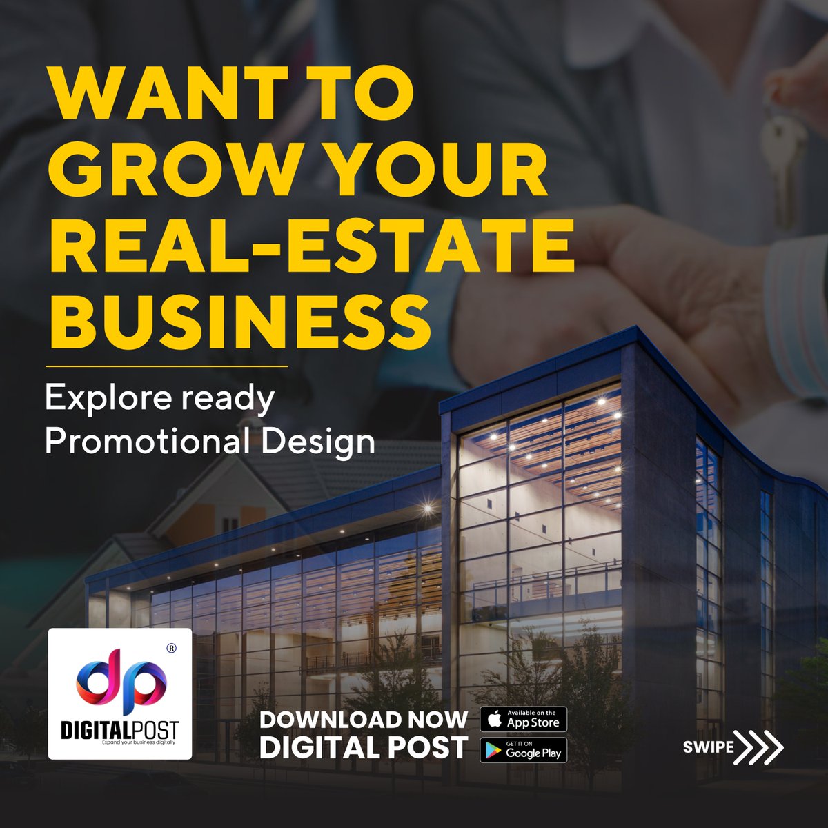 DigitalPostApp's tweet image. WANT TO GROW YOUR REAL-ESTATE BUSINESS
EXPLORE READY PRAMOTIONAL DESIGN
 #digitalpostapp #postermakerapprentice #postermakerappss #postermakerapps #postermakerapp #postermaker #póstermaker #postermakers #postermakerph #postermakerhub #postermaker2021 #postermakerbynr #postermaker