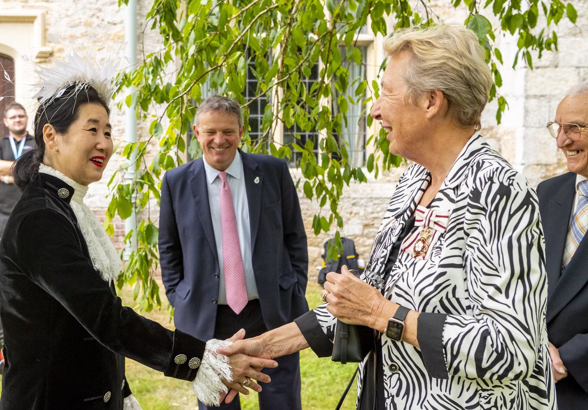 HSheriffCambs's tweet photo. Can’t believe it’s been 2 weeks since I had the pleasure of hosting a Summer Garden Party, celebrating amazing work done by individuals & organisations across Cambridgeshire. Because of their hard work, the county is a more #inclusive #welcoming & #communityfriendly place to live https://t.co/I4iCr4TAzR