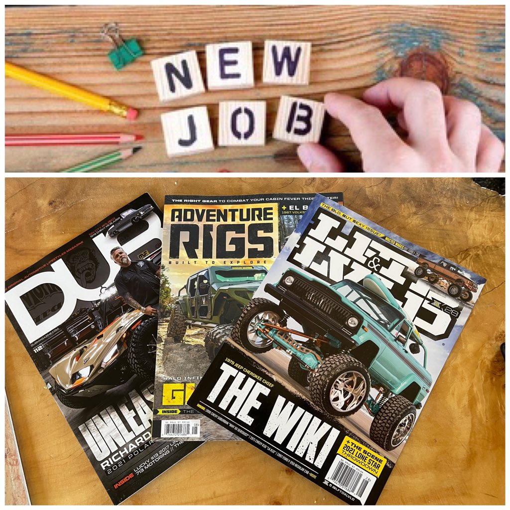 tooqwikpix's tweet photo. #newjob
The #automotive scene is poppin again and everyone is tryin to get as much #content poppin as they can
I am now full time at
@dubmagazine
@adventurerigsmag
@lftdxlvld
#contentcreator #socialmedia #magazine #dubmagazine #lftdxlvld #adventurerigsmag #tqpmedia https://t.co/Aqo2zte2Ek