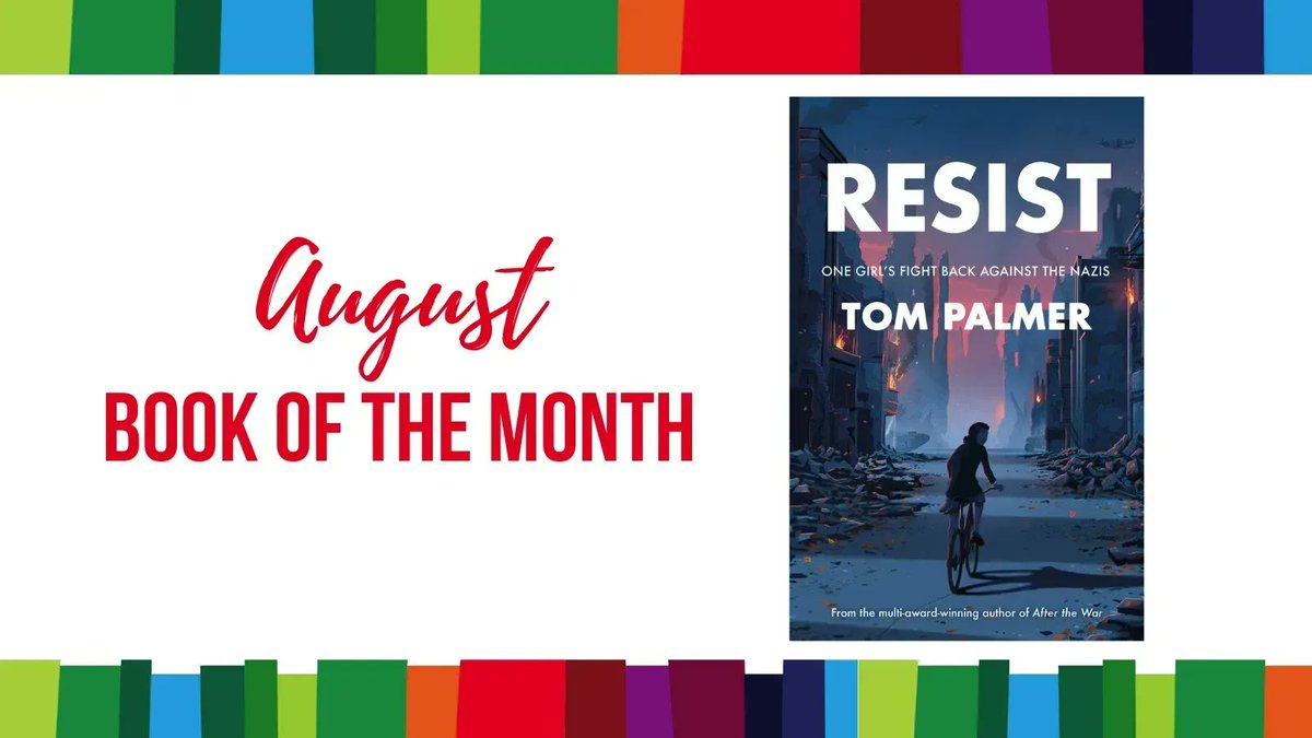 toppsta's tweet photo. Win Resist - a thrilling WWII story for 9+ by @tompalmerauthor
This Book of the Month tells a story inspired by the life of Audrey Hepburn, shining a light on the Dutch resistance.
To enter: RT, FLW & tell us what you’re reading
UK/ IE Ends 07/08 @BarringtonStoke #ResistBook https://t.co/erK6L57yNL