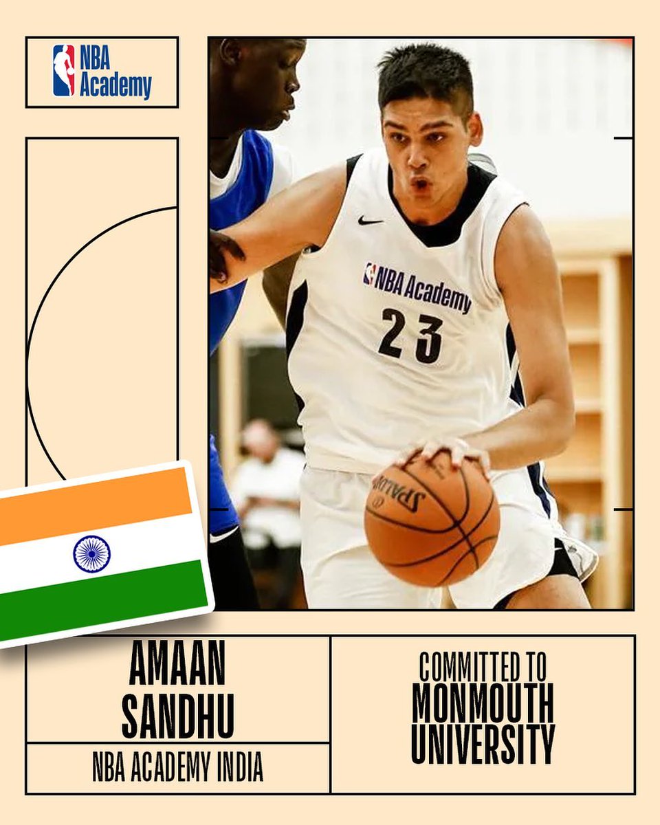 From joining the inaugural class of #NBAAcademyIndia scouted through the ACG-NBA Jump Program to becoming the first NBA Academy India graduate to earn an NCAA Division 1 Men's Basketball scholarship, <a href="/AmaanSandhu23/">Amaan Sandhu</a> is just getting started!

#ACGNBAJump <a href="/ACGWorld/">ACG World</a> 

<a href="/nbaacademy/">NBA Academy</a>