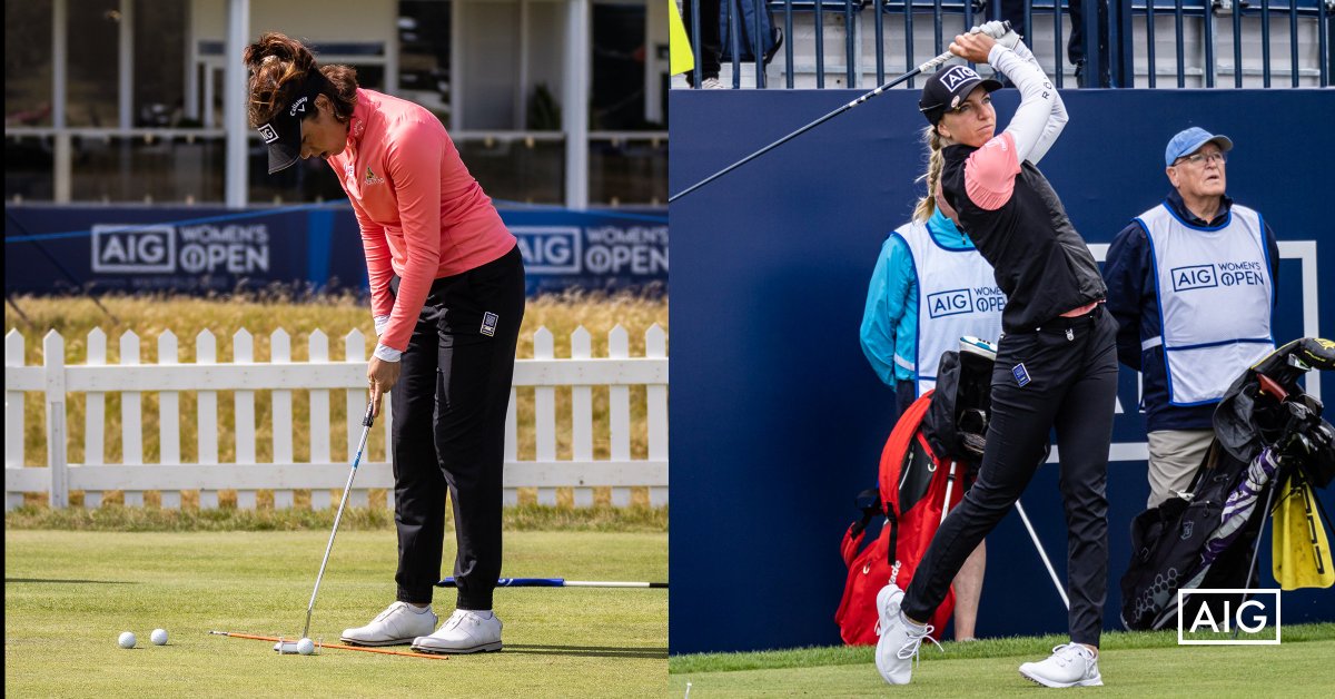 The journey to success doesn’t begin on game day; it’s the months of practice and preparation that bring you there. We are proud of our AIG Ambassadors and their commitment to excellence. Good luck at the 2022 @AIGWomensOpen @georgiahall96 and @SophiaCPopov! #AIGAllies #AIGWO 🏌️‍♀️
