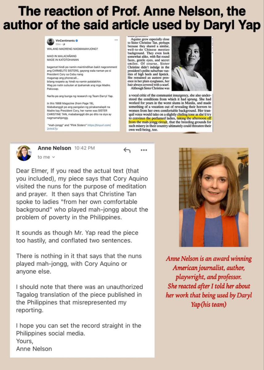SaltAndReality's tweet photo. TangAmang PDF File Darryl ito nabisto nanaman sinungaling. Yung proof nila magazine article nagma majhong yung Madre malinaw nakasulat pinapagalitan at minumulat ng Madre yung mga majhong playing "perfumed ladies". Hindi sya nagmamahjong at nilinaw din ito ng author ng article. https://t.co/9ivRWb1sjF