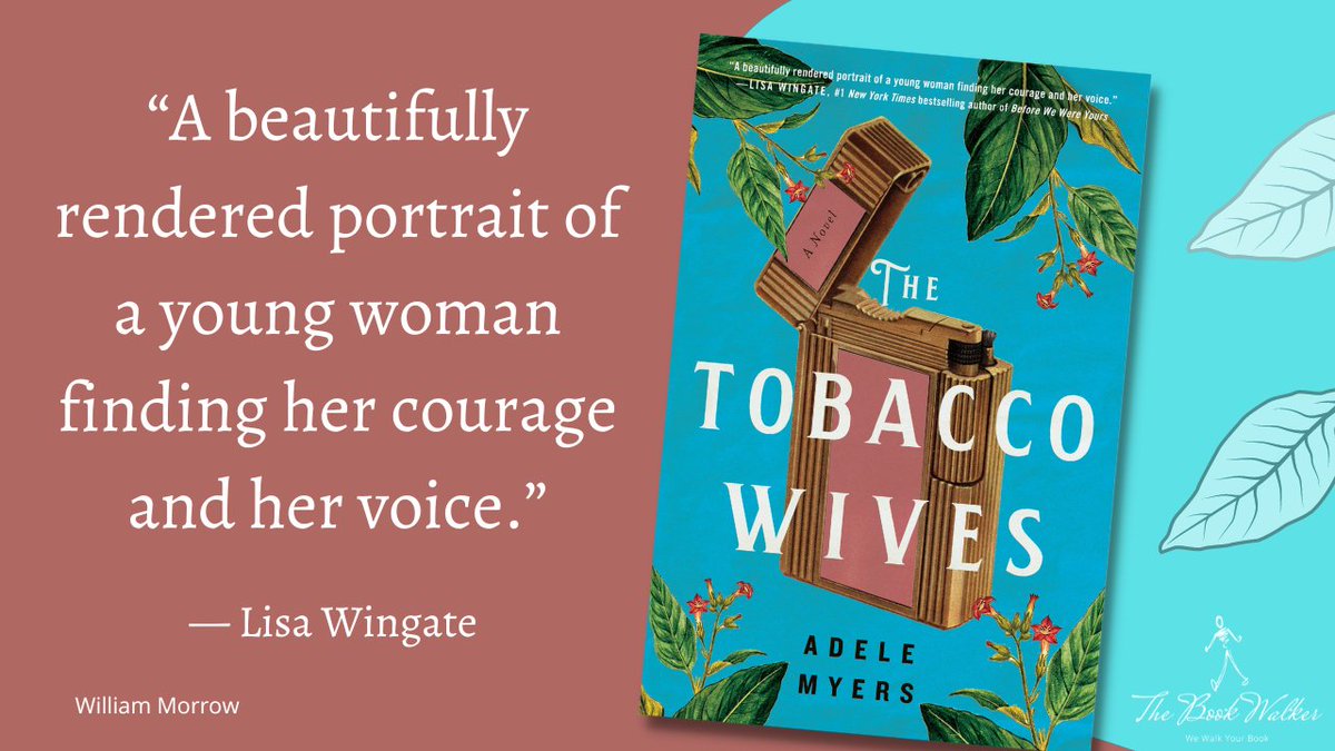 #BookTalk The Tobacco Wives @adelejam North Carolina,1946. One woman. A discovery that could rewrite history. “A story of courage, of women willing to take a stand in the face of corporate greed, and most definitely a tale for our times.” —Fiona Davis amzn.to/3zRot2F