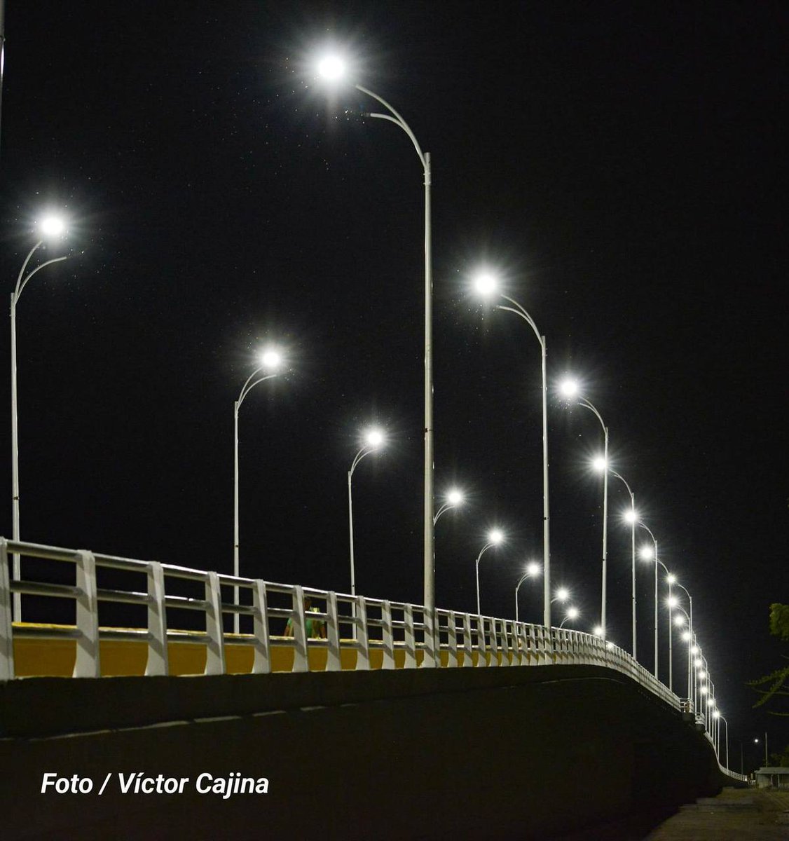 #Nicaragua | ¡BONITO! Así luce el Puente Panaloya construido por el Gobierno Sandinista para el pueblo presidente ✊🔴⚫️